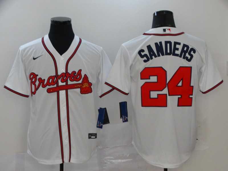 Braves 24 Deion Sanders White 2020 Nike Cool Base Jersey,We sell and wholesale Braves 24 Deion Sanders White 2020 Nike Cool Base Jersey on line form chian!